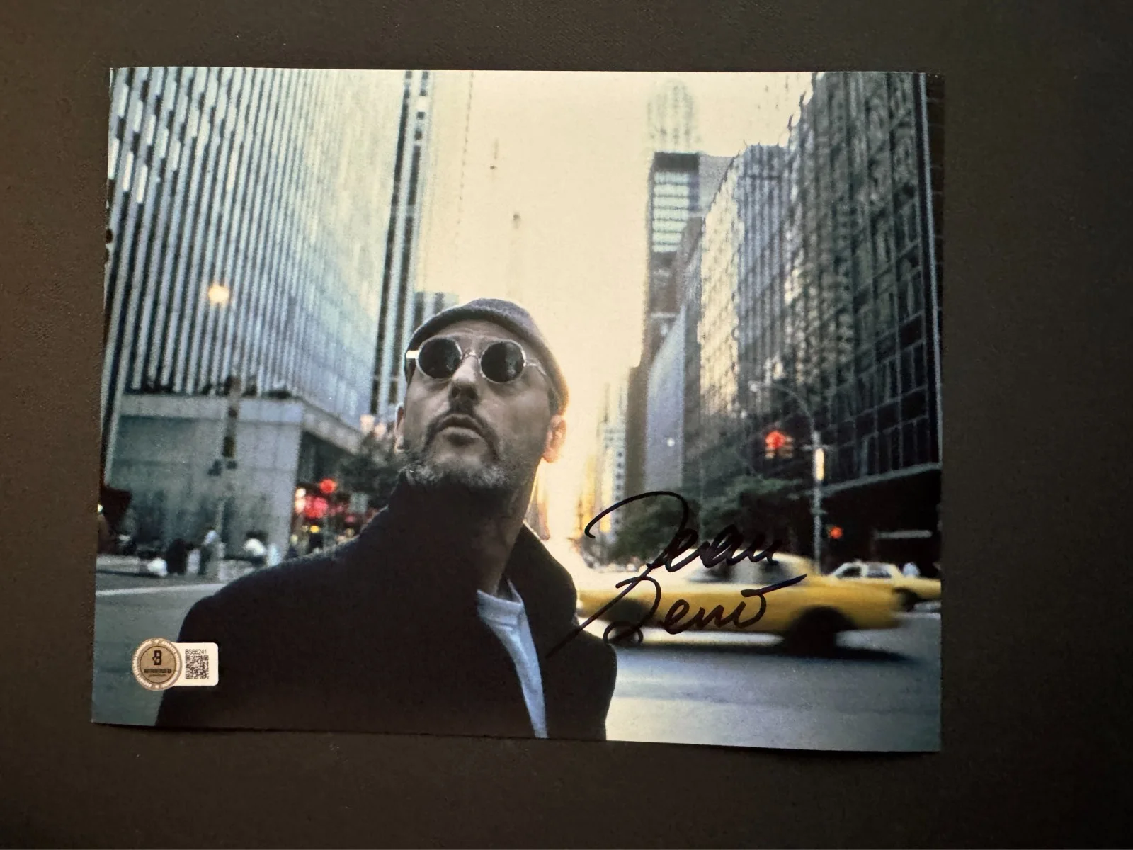 Jean Reno — Jean Reno Rare!! autographed signed The Professional 8x10 photo Beckett BAS Coa!