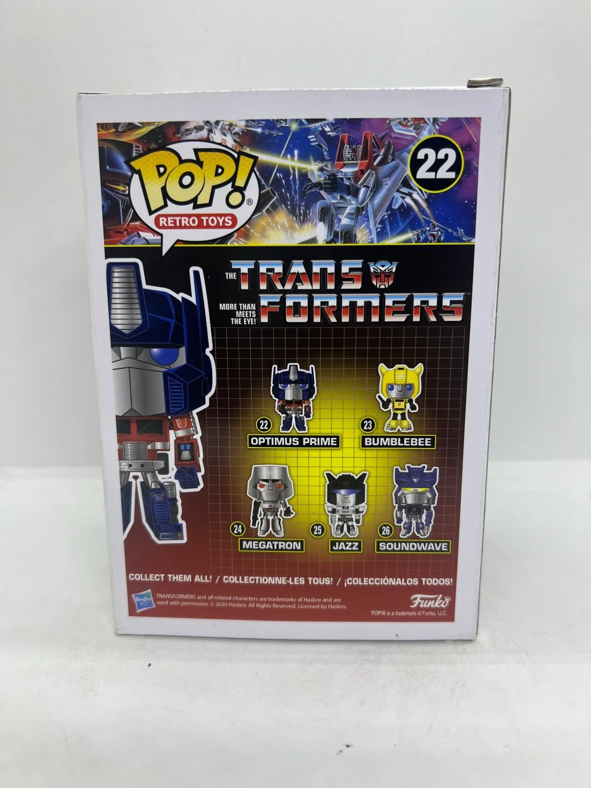 Shia LaBeouf Signed Optimus Prime Funko Pop Transformers #22 ACOA, изображение 4