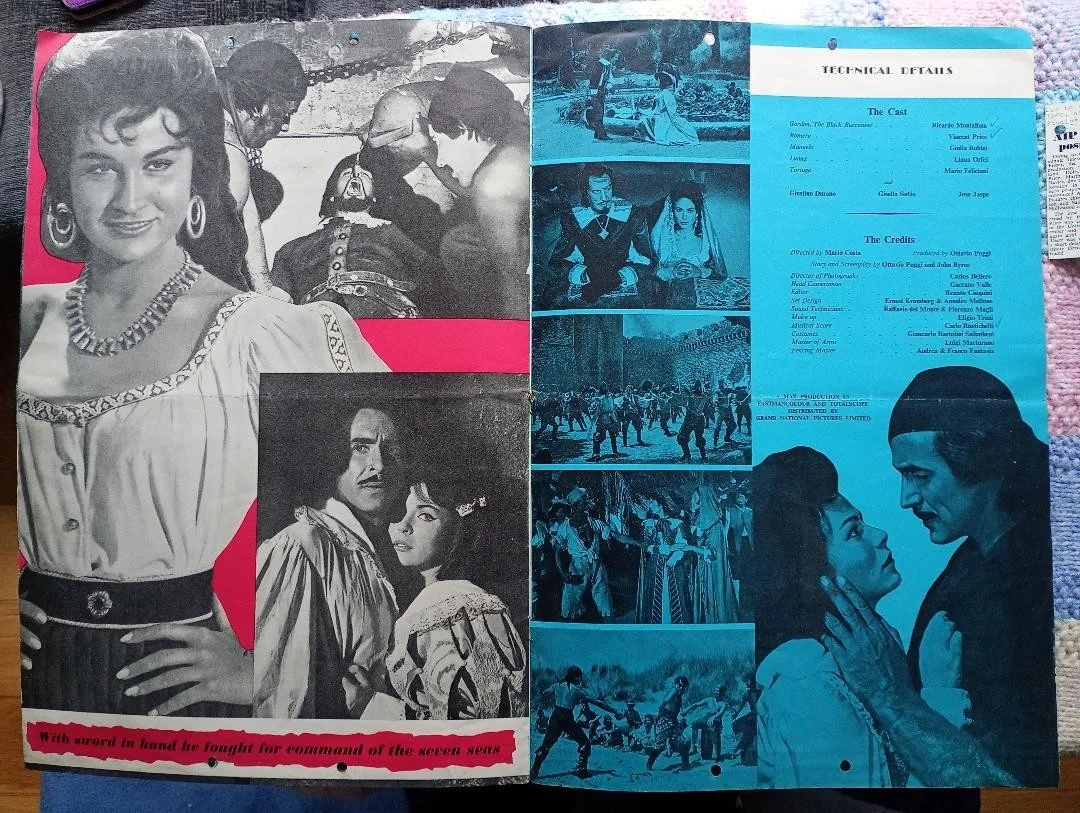 THE BLACK BUCCANEER pressbook, image 3