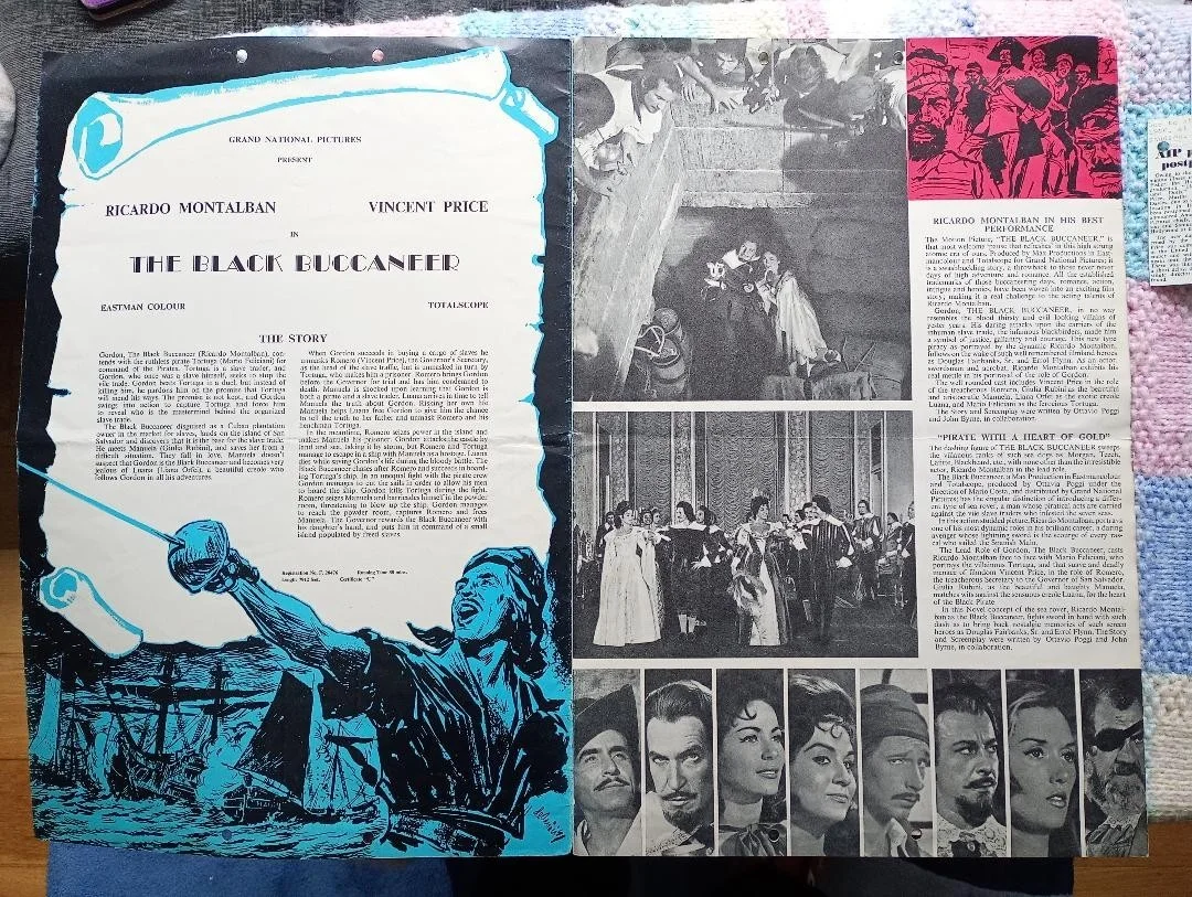 THE BLACK BUCCANEER pressbook, image 4
