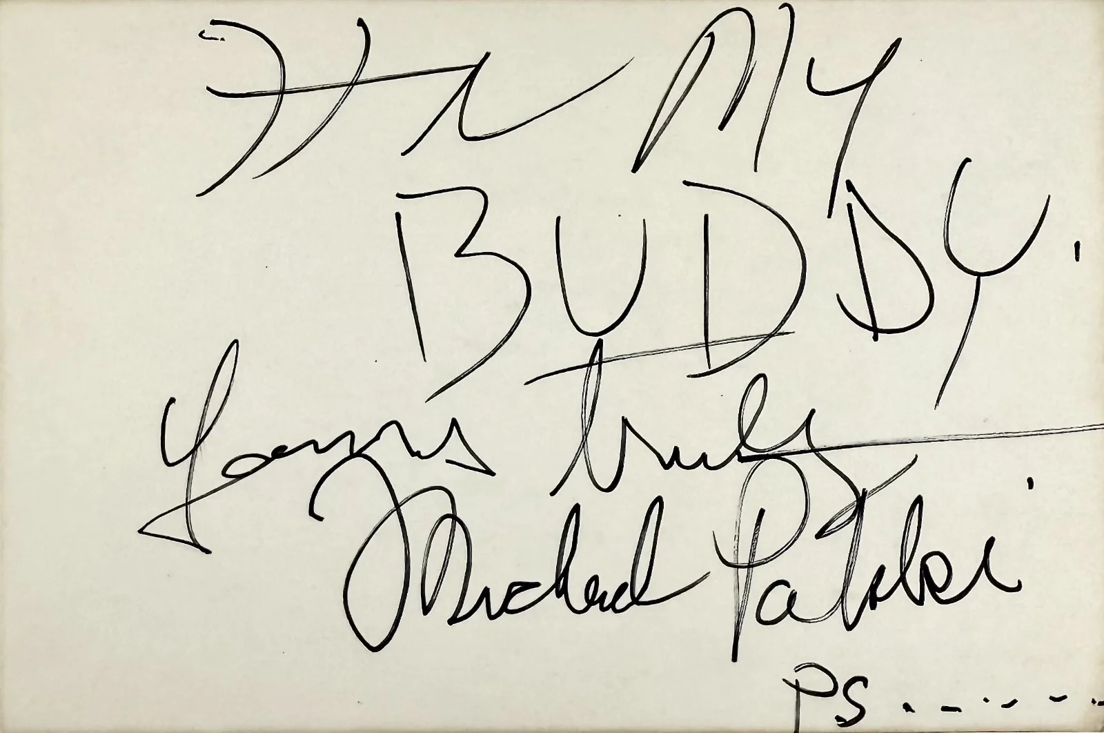 Michael Pataki — MICHAEL PATAKI Signed Autograph 4x6 INDEX CARD Rocky IV Dracula's Dog STAR TREK, изображение 4