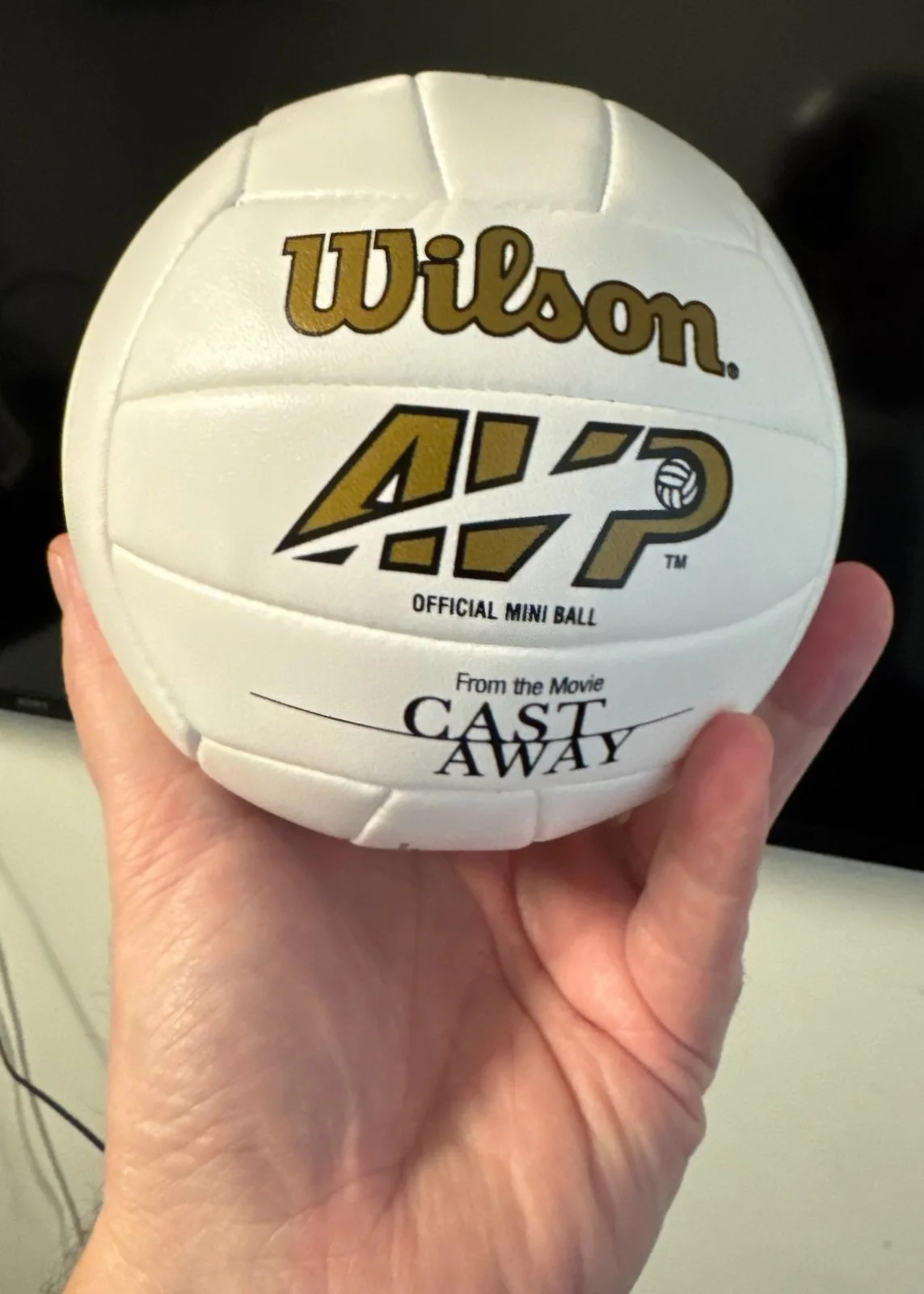 Tom Hanks — Tom Hanks Signed Wilson Cast Away Official Mini VOLLEYBALL JSA HOLO LOA, изображение 3