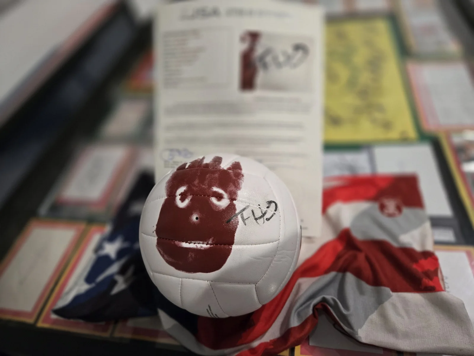 Tom Hanks — Tom Hanks Signed Wilson Cast Away Official Mini VOLLEYBALL JSA HOLO LOA, изображение 4
