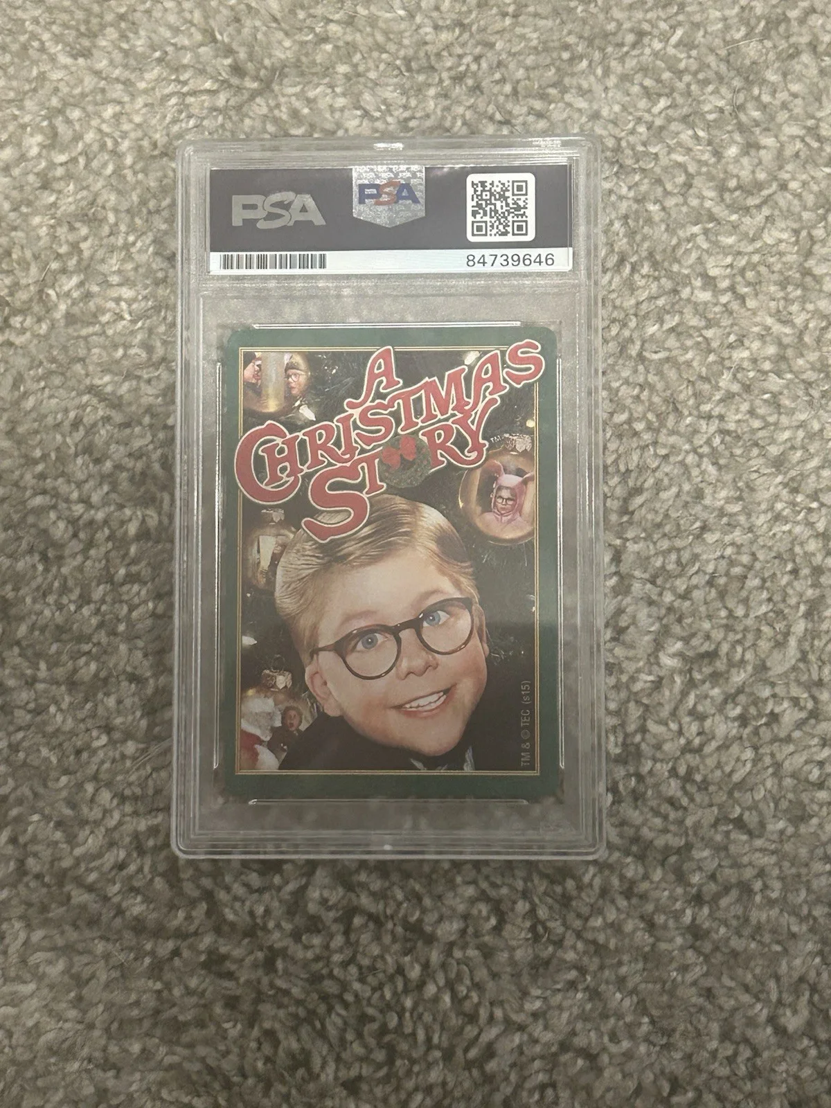 Peter Billingsley — A Christmas Story Card Peter Billingsley Autograph PSA, изображение 2