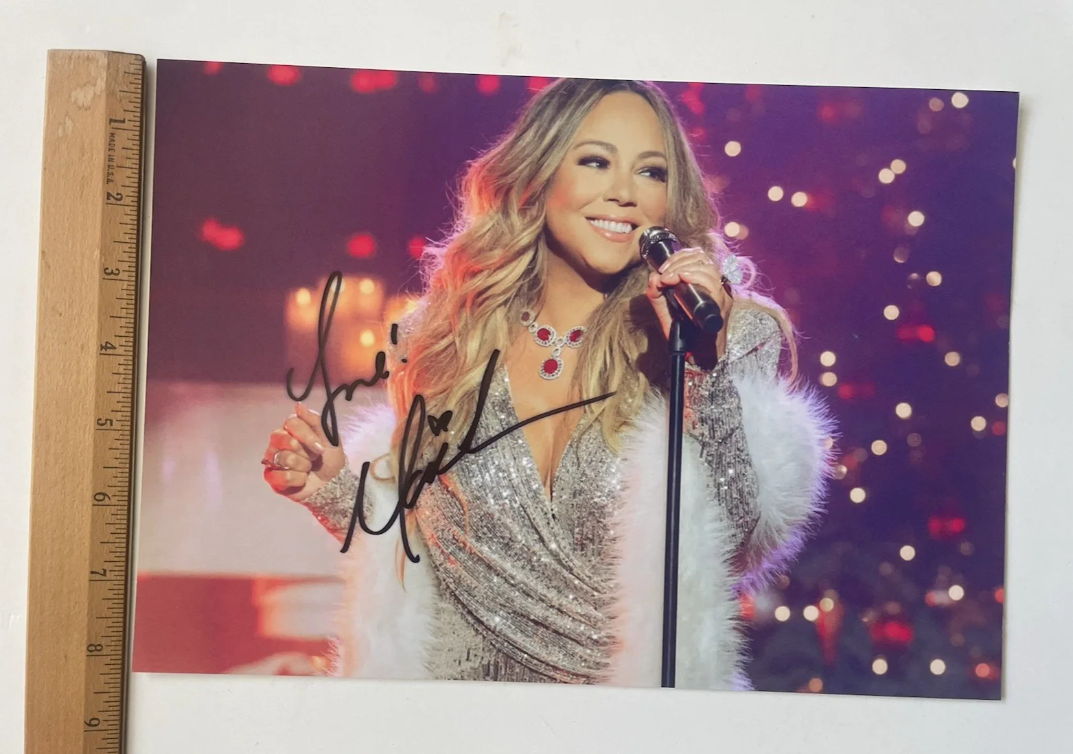 Mariah Carey Hand Signed Autograph - 8 x 12 Photo W/COA, изображение 3