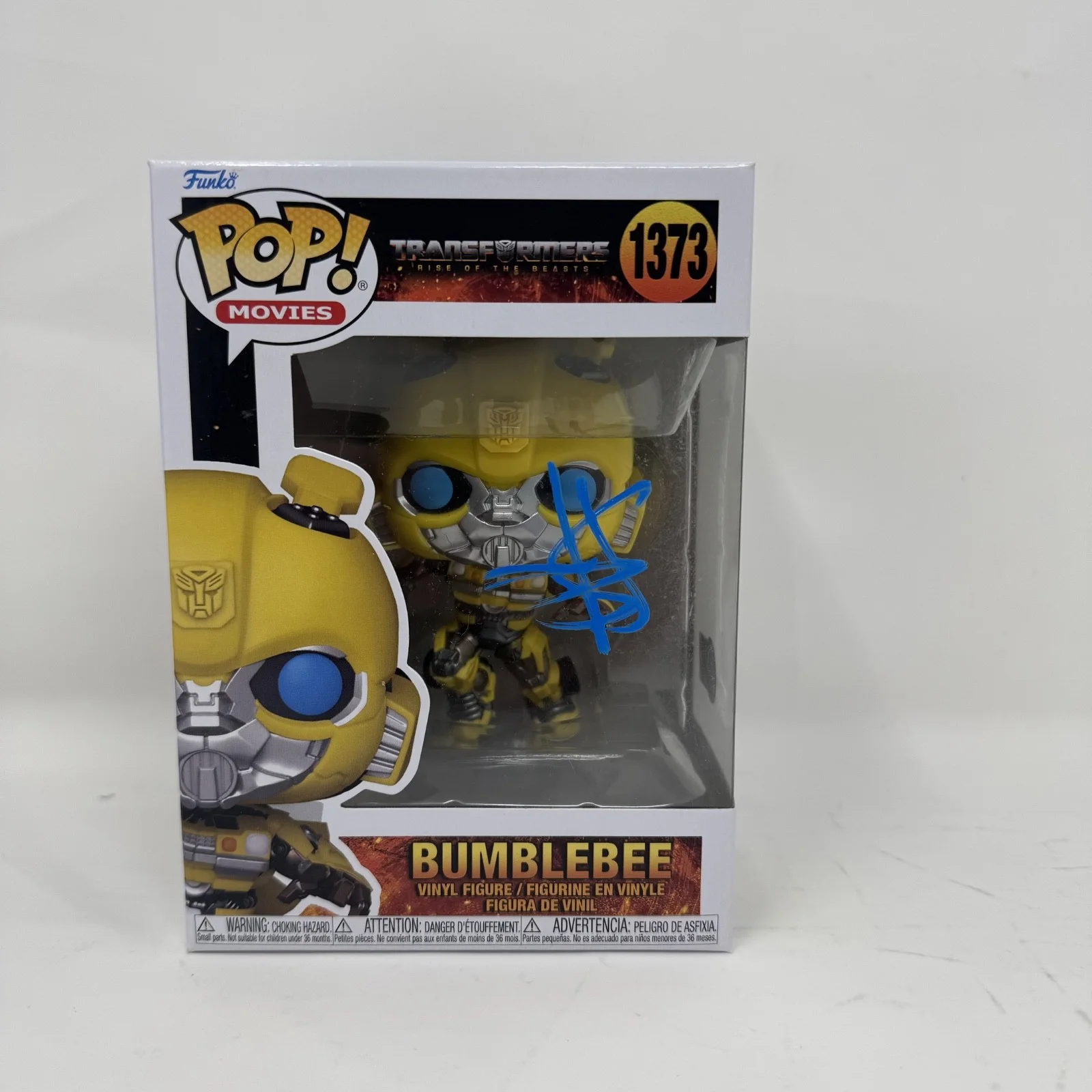 Shia LaBeouf — Shia LaBeouf Signed Transformers Bumblebee Funko Pop 1373 Autograph Beckett COA, изображение 4