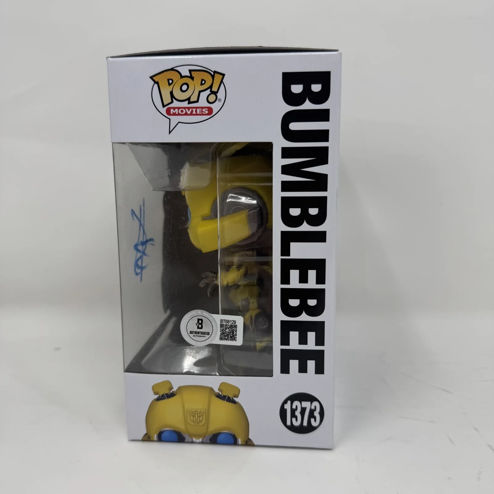 Shia LaBeouf — Shia LaBeouf Signed Transformers Bumblebee Funko Pop 1373 Autograph Beckett COA, изображение 5