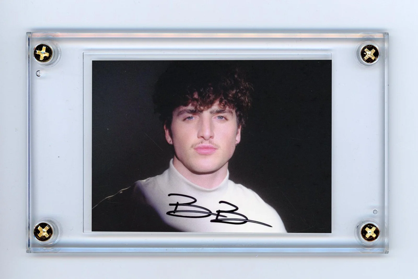 Benson Boone — Benson Boone Autographed Trading Card Sized Signed Cut ACOA