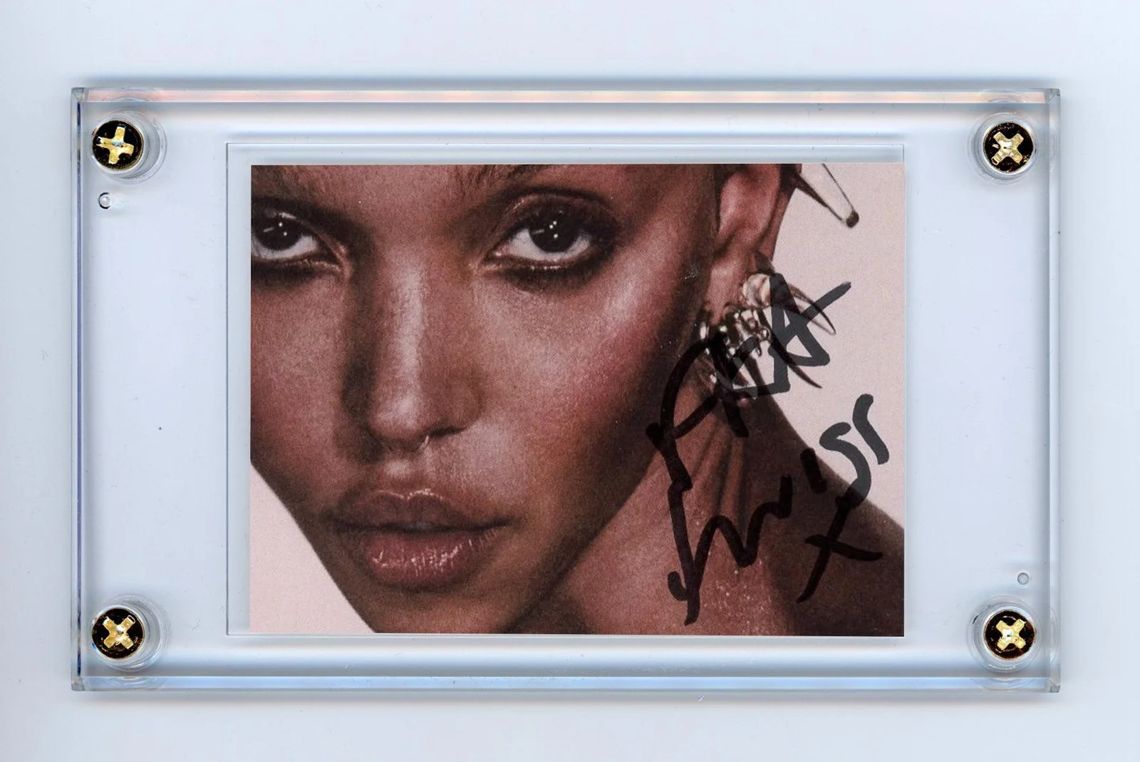 FKA Twigs — FKA Twigs Autographed Trading Card Sized Signed Cut ACOA
