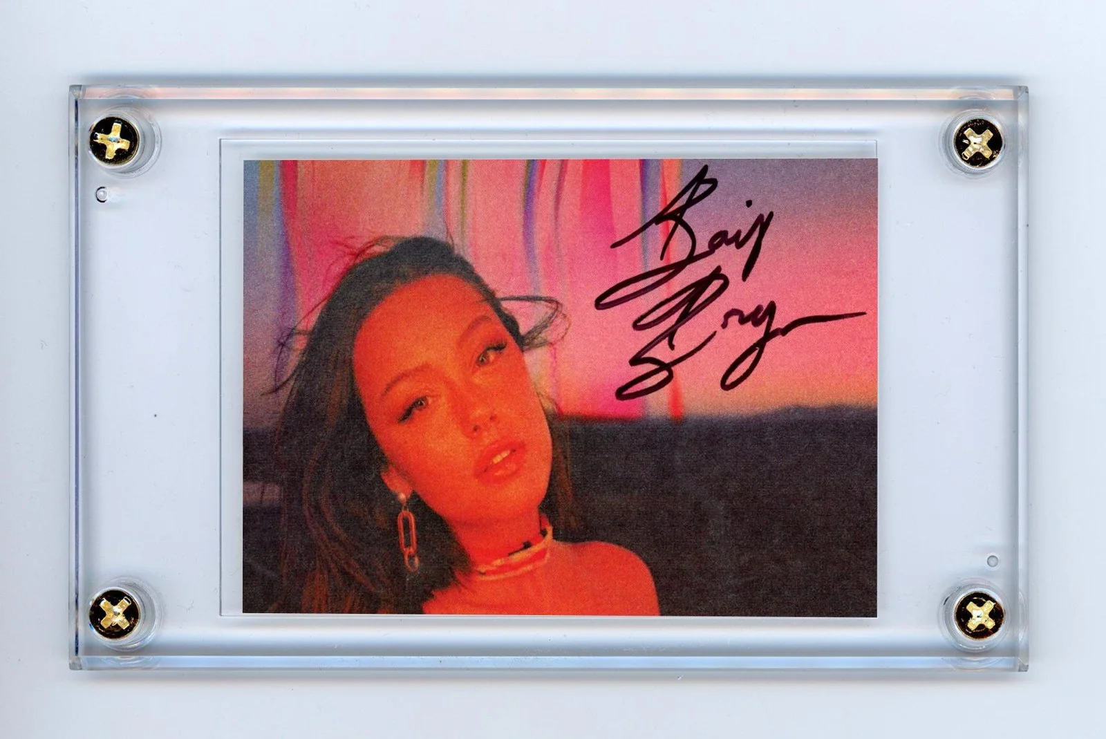 Bailey Bryan — Bailey Bryan Autographed Trading Card Sized Signed Cut ACOA