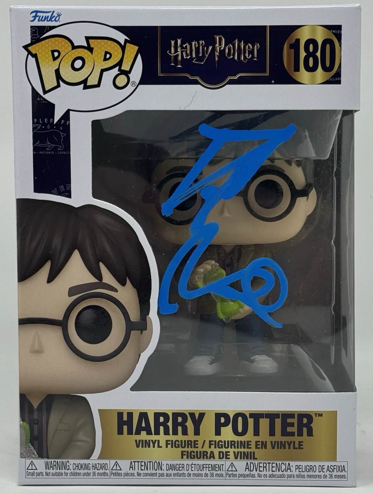 Daniel Radcliffe — Daniel Radcliffe Signed Harry Potter Funko Pop #180 Autograph Figure Beckett COA, image 2
