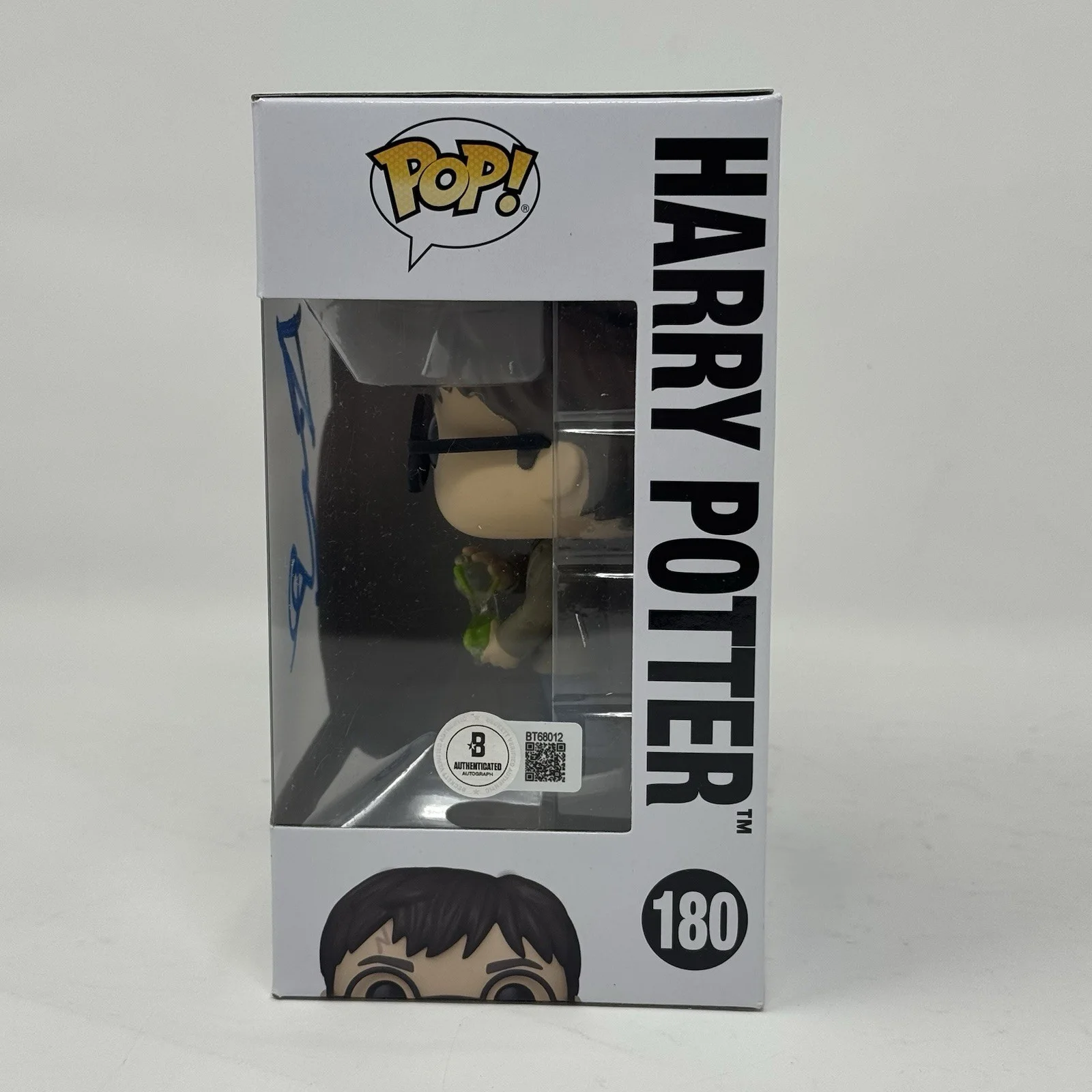 Daniel Radcliffe — Daniel Radcliffe Signed Harry Potter Funko Pop #180 Autograph Figure Beckett COA, image 4
