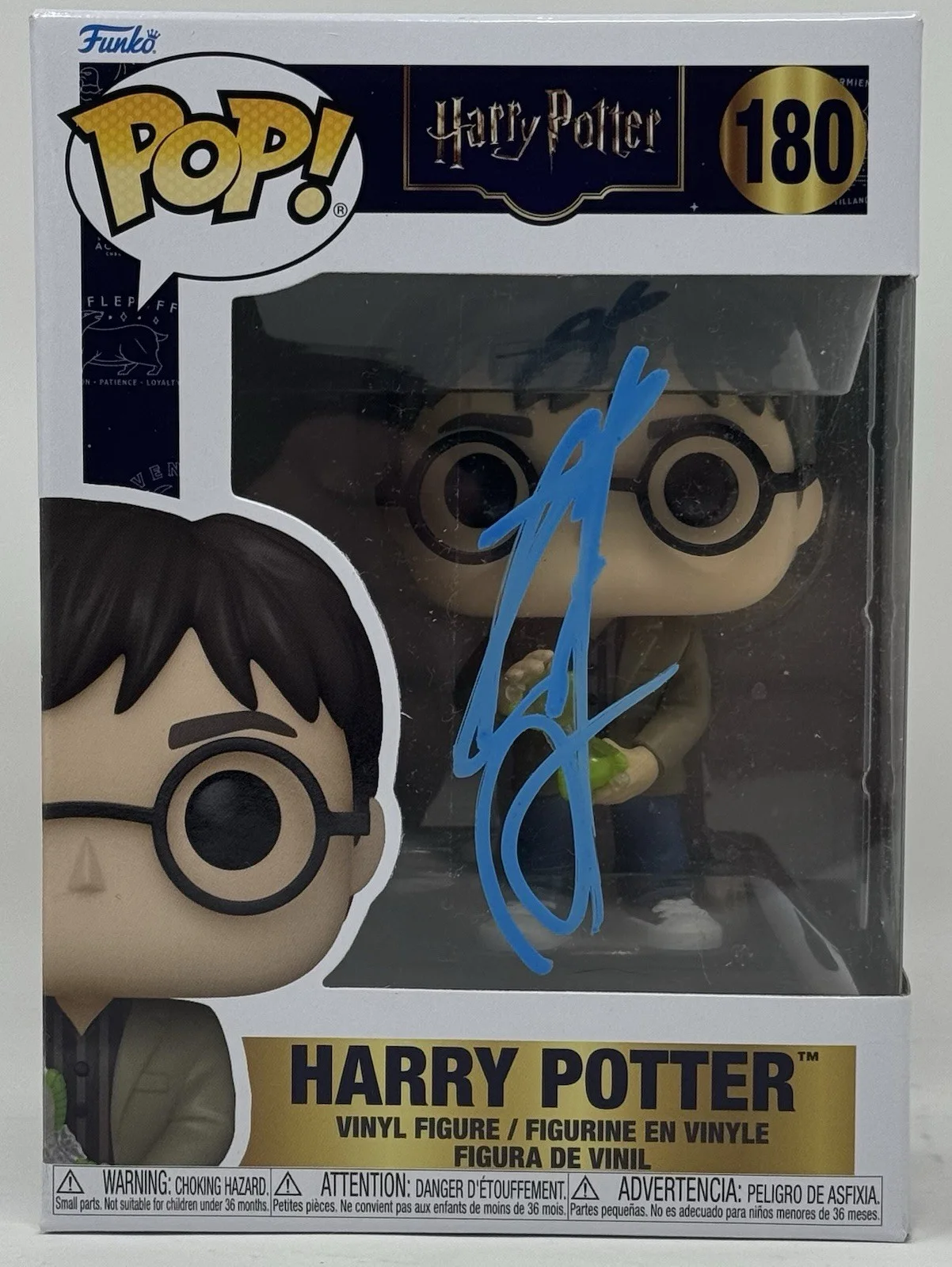 Daniel Radcliffe — Daniel Radcliffe Signed Harry Potter Funko Pop #180 Autograph Figure Beckett COA, image 2