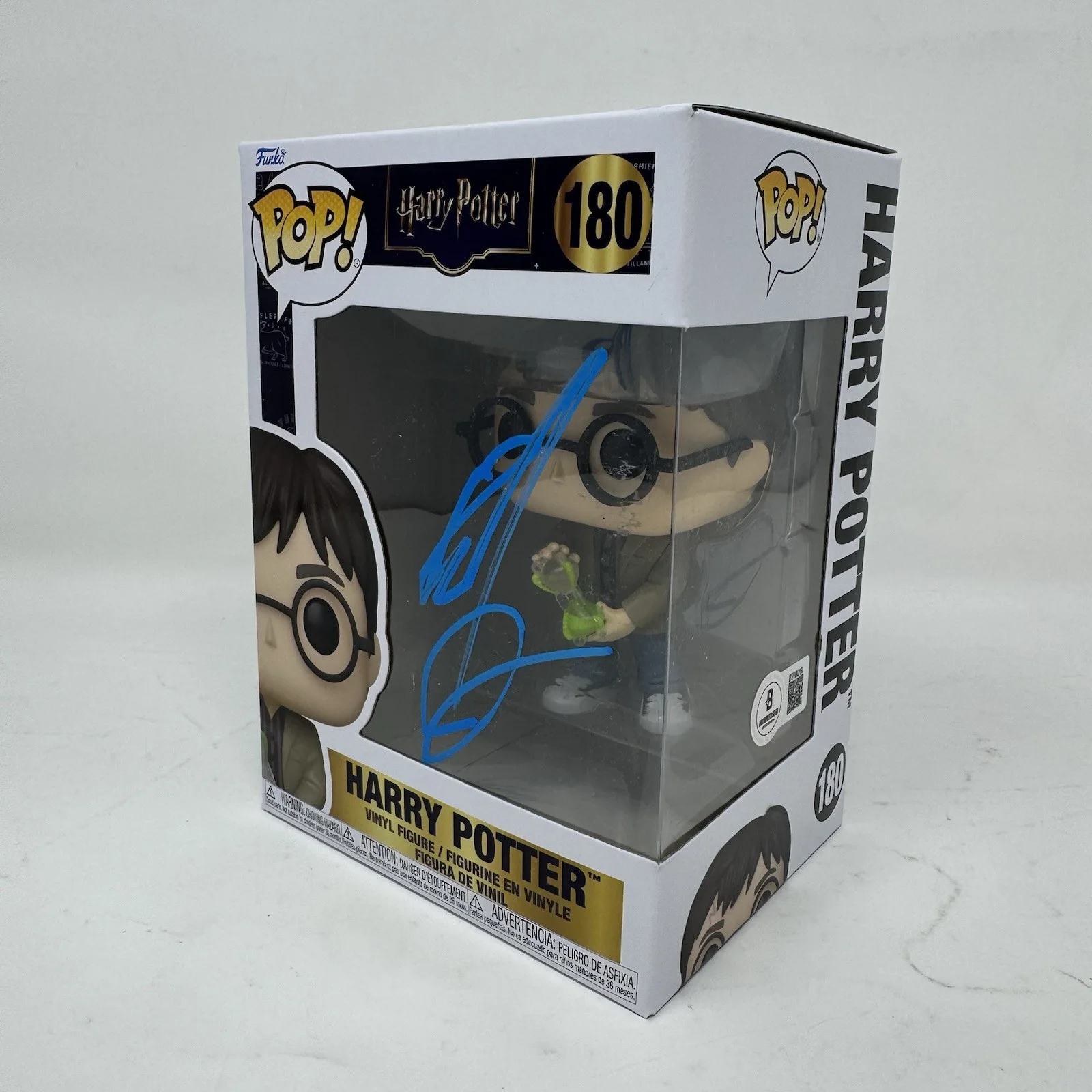 Daniel Radcliffe — Daniel Radcliffe Signed Harry Potter Funko Pop #180 Autograph Figure Beckett COA, image 3