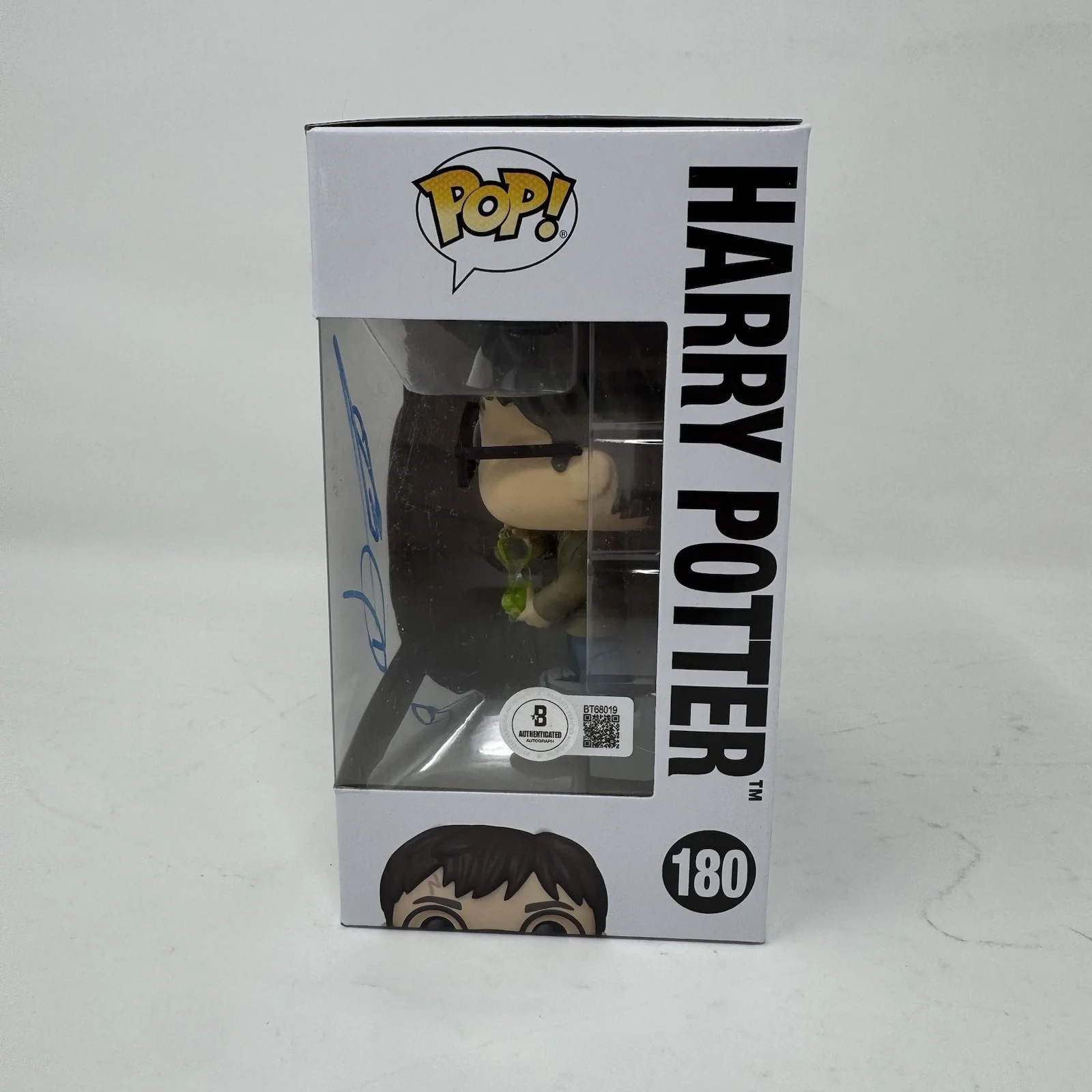 Daniel Radcliffe — Daniel Radcliffe Signed Harry Potter Funko Pop #180 Autograph Figure Beckett COA, image 4