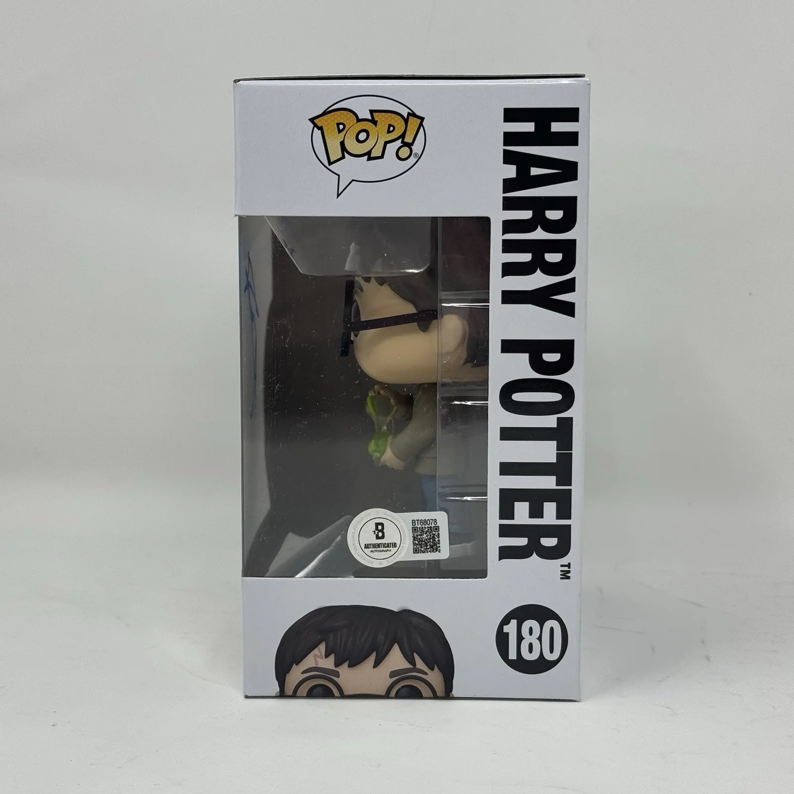 Daniel Radcliffe — Daniel Radcliffe Signed Harry Potter Funko Pop #180 Autograph Figure Beckett COA, изображение 4