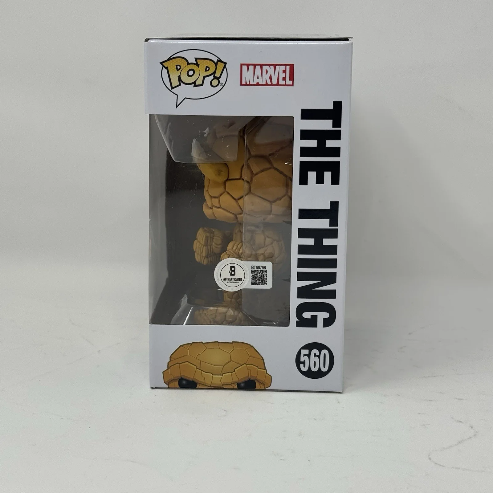 Michael Chiklis — Michael Chiklis Signed The Thing Funko Pop #560 The Fantastic Four Beckett COA, image 4