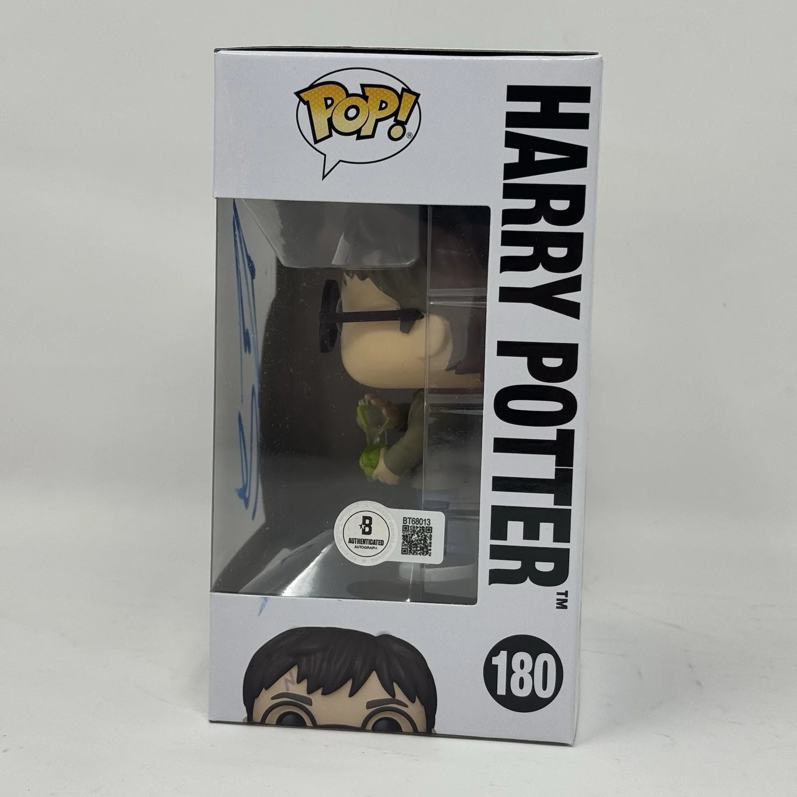 Daniel Radcliffe — Daniel Radcliffe Signed Harry Potter Funko Pop #180 Autograph Figure Beckett COA, изображение 4