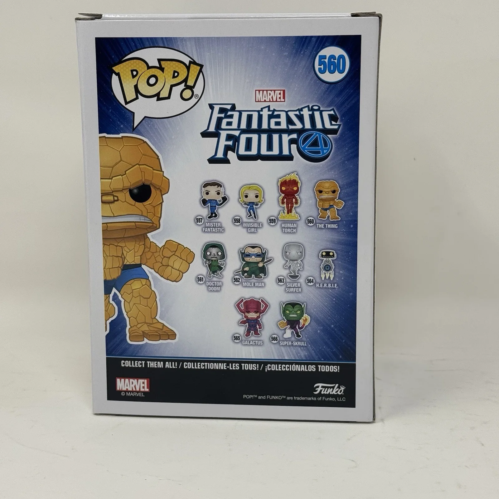 Michael Chiklis — Michael Chiklis Signed Fantastic Four The Thing Funko Pop Marvel Autograph BAS, image 5