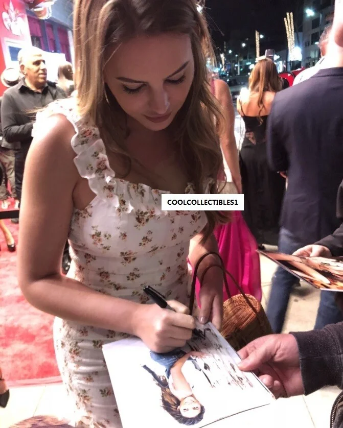 ZITA VASS — ZITA VASS "CALIFORNICATION" IN PERSON SIGNED 8X10 COLOR PHOTO 4 COA "PROOF", изображение 4