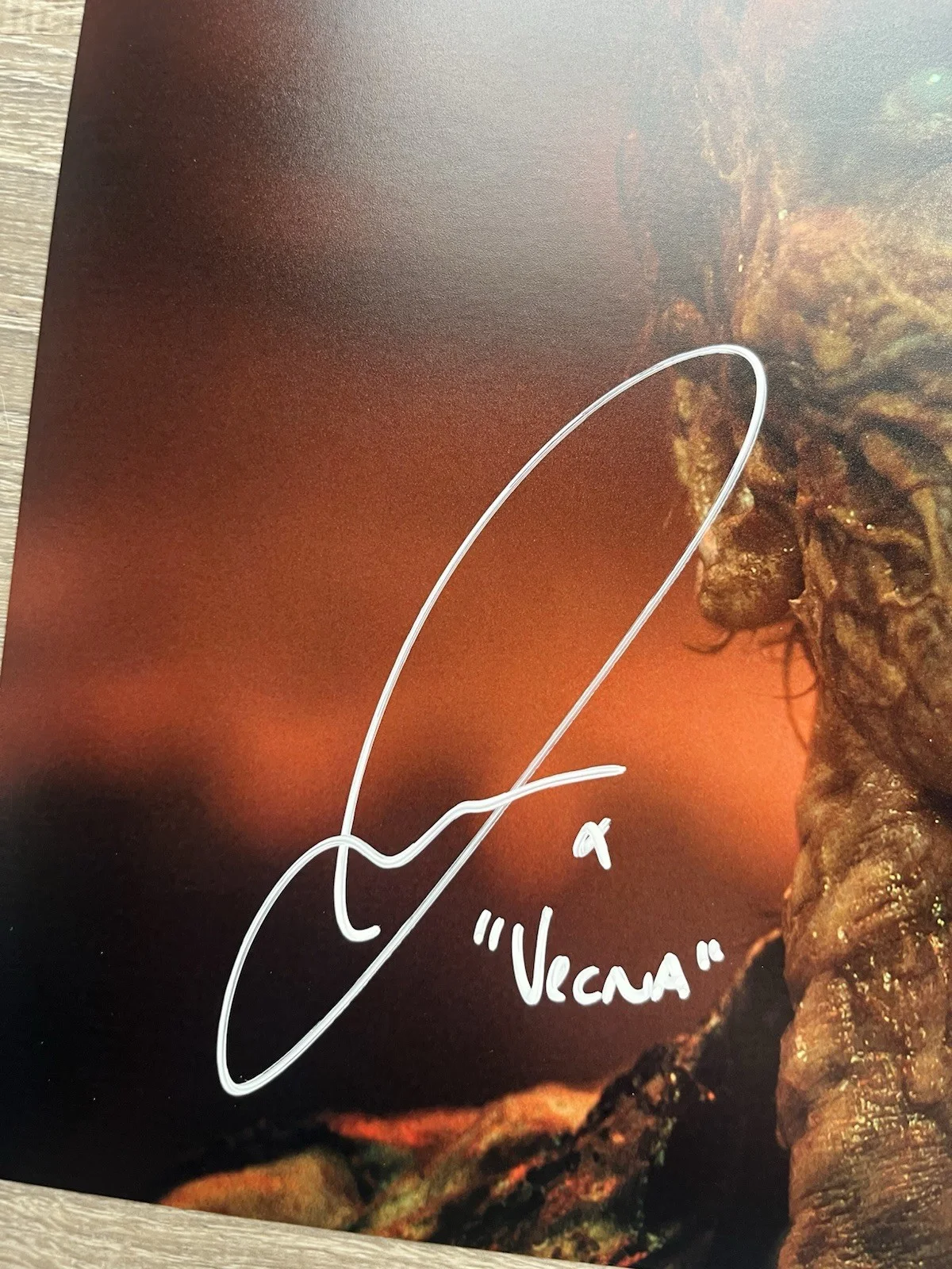 Jamie Campbell Bower — Jamie Campbell Bower Signed Vecna 11x14 Photo Beckett COA Stranger Things 001, image 4