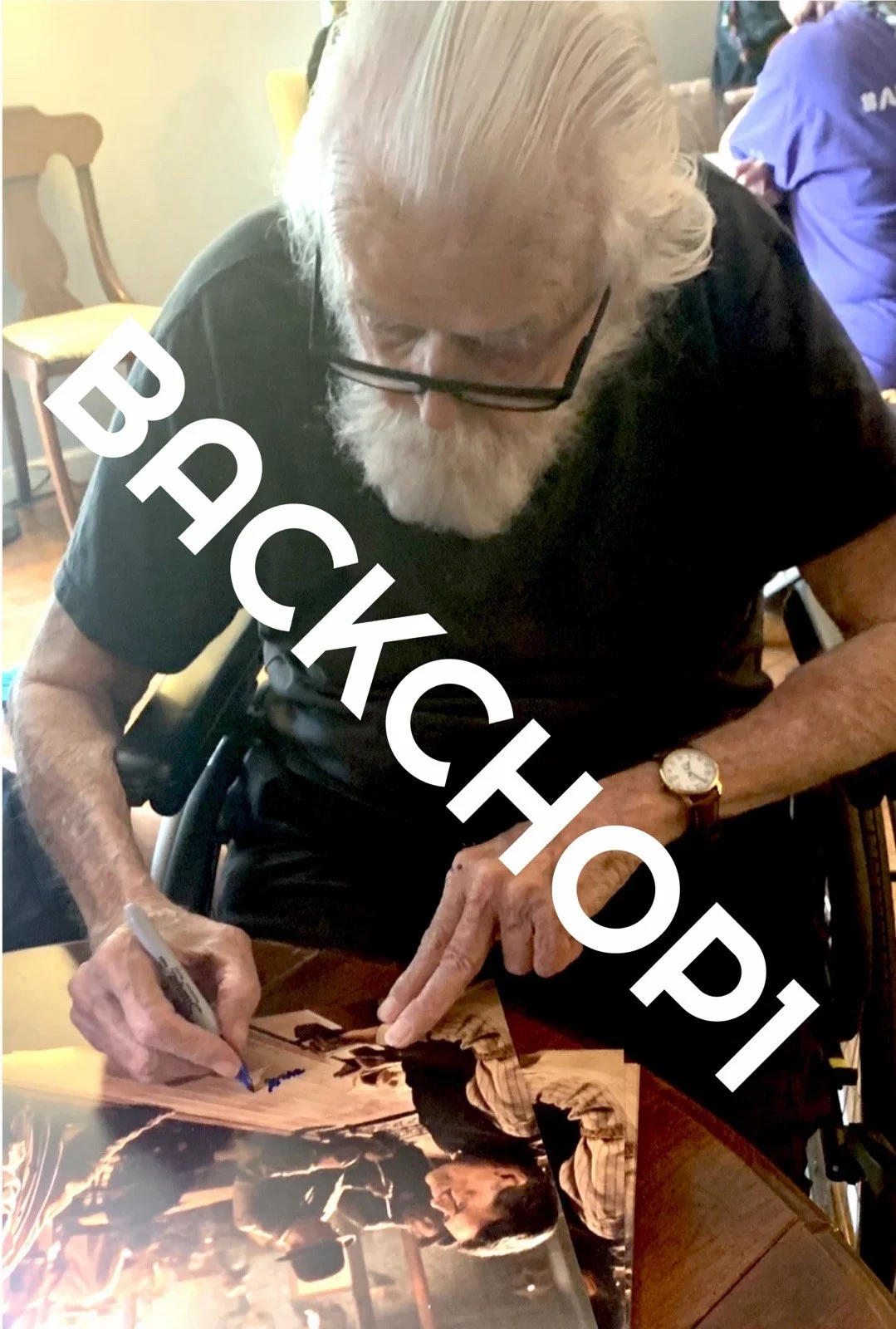 RARE! Christopher Lloyd/Matt Clark Signed Back To The Future 3 11x14 EXACT PROOF, image 3
