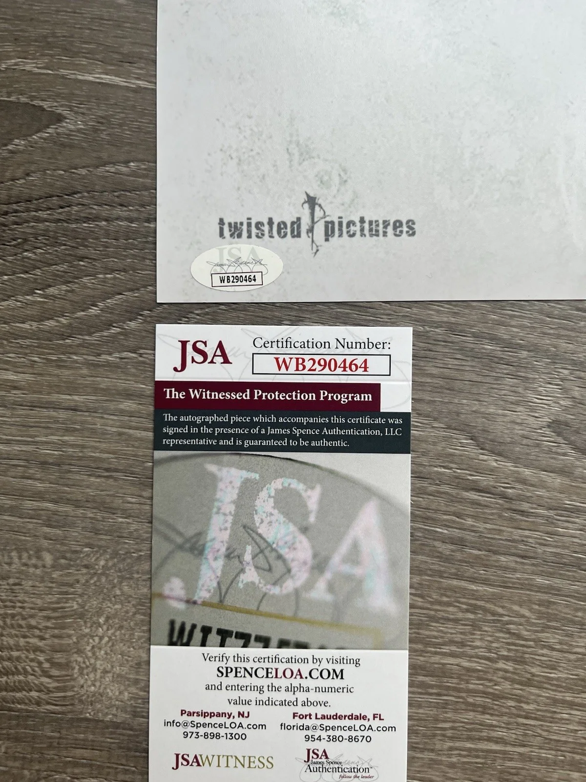 Costas Mandylor — Costas Mandylor Signed Saw IV 11x17 Photo JSA COA Detective Hoffman Jigsaw, image 5