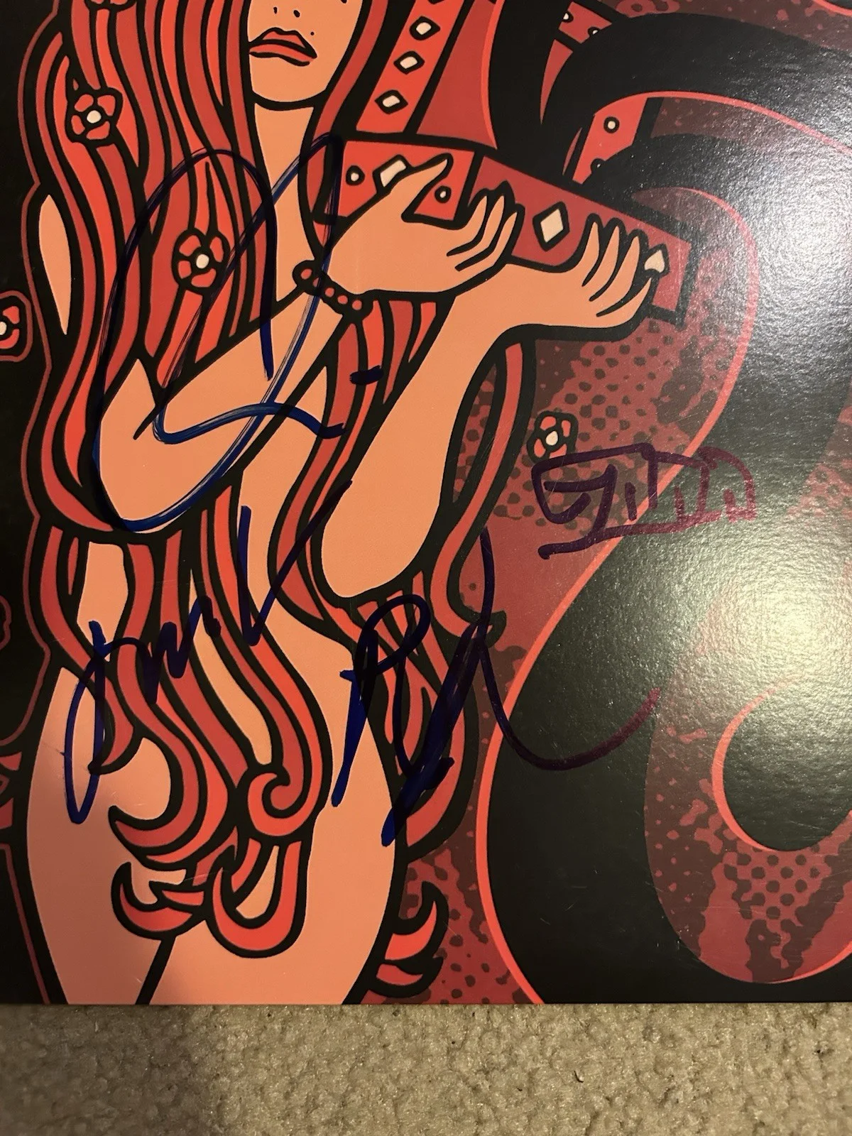 MAROON 5 ADAM LEVINE SIGNED AUTOGRAPH VINYL ALBUM SONGS ABOUT JANE JSA CERT, image 4