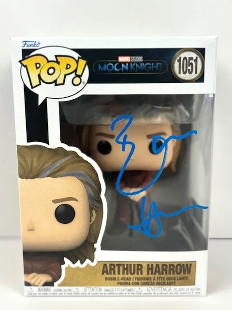 Ethan Hawke — Ethan Hawke Signed Funko Pop Arthur Harrow Vinyl #1051 Marvel with COA