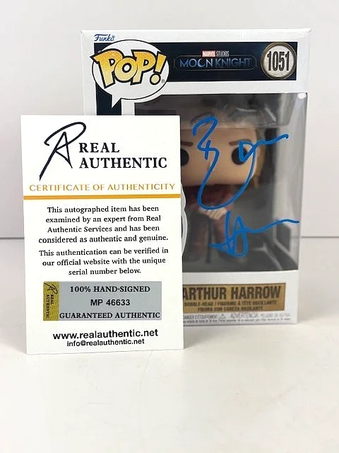 Ethan Hawke — Ethan Hawke Signed Funko Pop Arthur Harrow Vinyl #1051 Marvel with COA, image 2