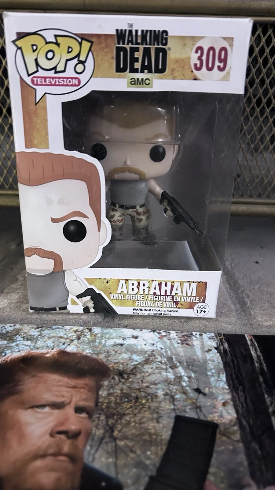 Michael Cudlitz — Signed Michael Cudlitz Walking Dead Abraham Funko Pop 309 & Signed Photo COA, изображение 4