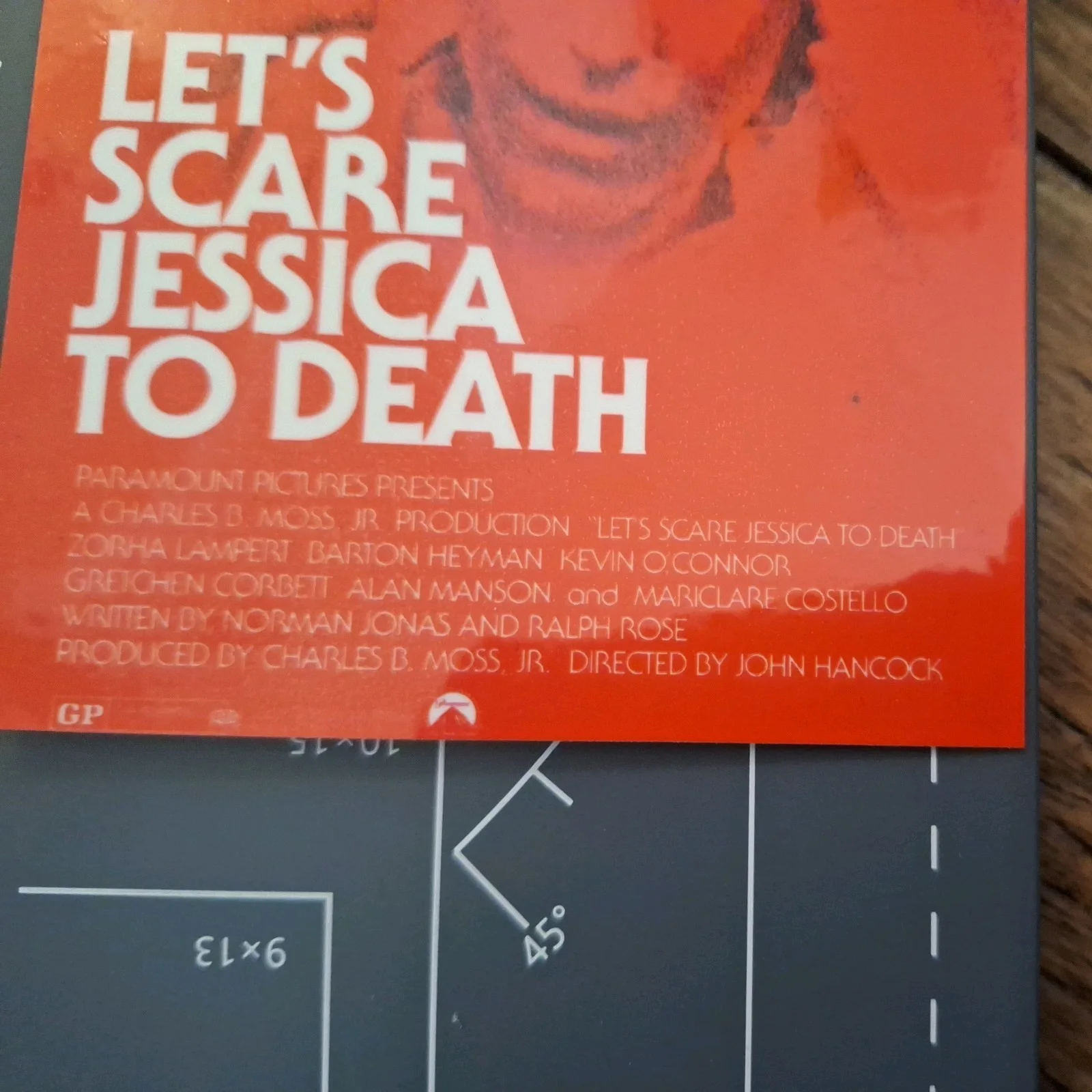 "Let’s Scare Jessica to Death" 1971 Theatrical Film Poster Modern Art Postcard, изображение 5