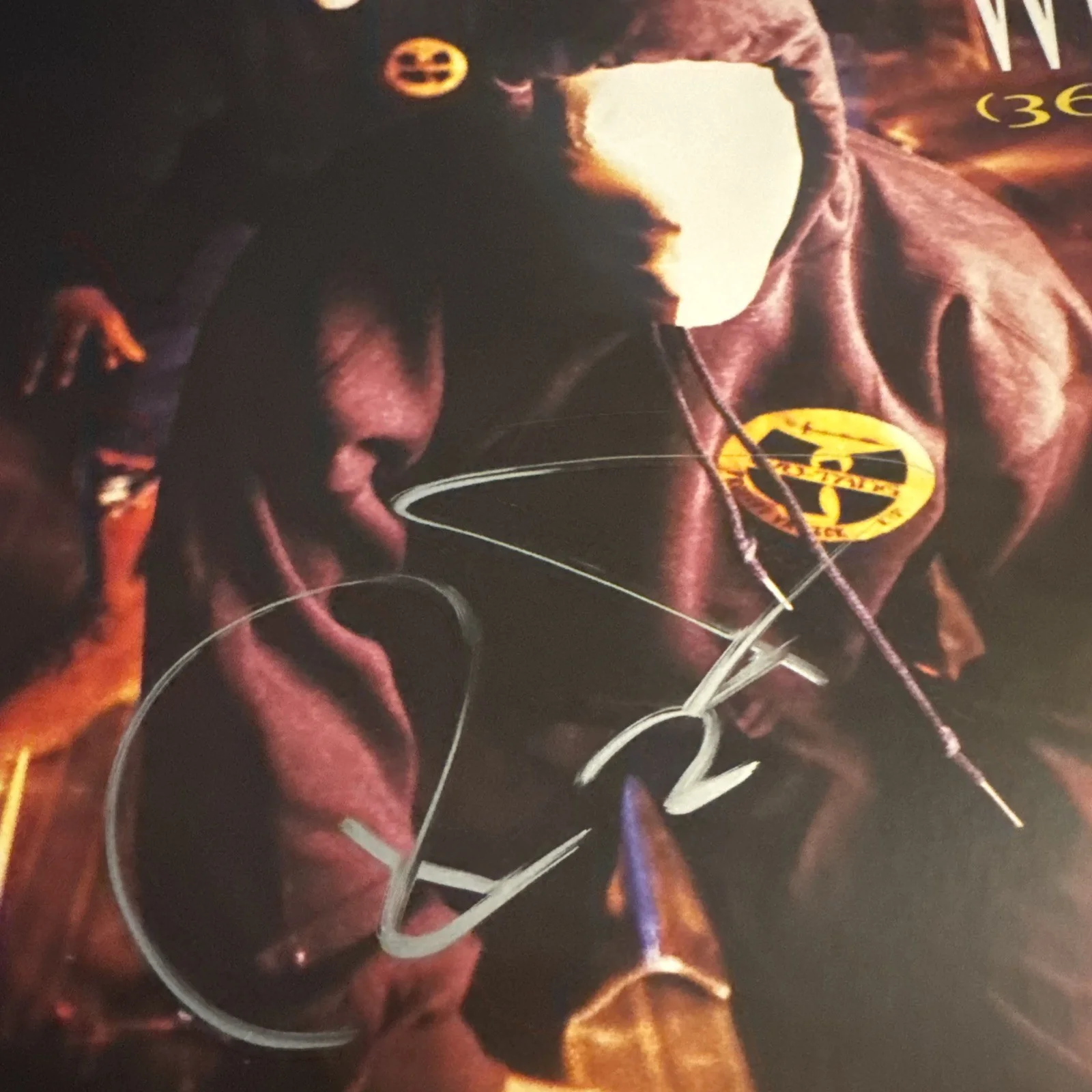 RZA SIGNED WU-TANG CLAN ENTER THE 36 CHAMBERS ALBUM VINYL RECORD BECKETT COA, изображение 3