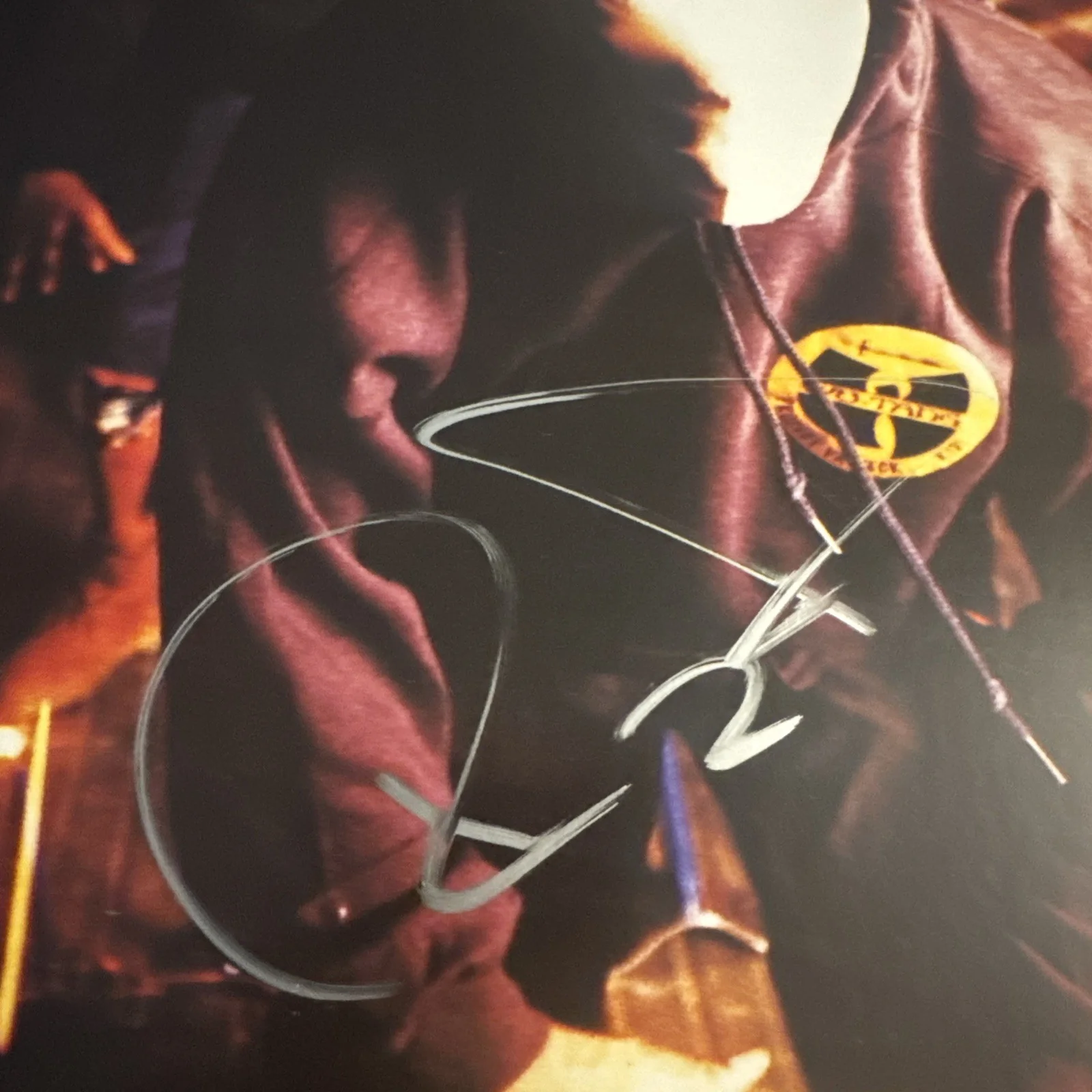 RZA SIGNED WU-TANG CLAN ENTER THE 36 CHAMBERS ALBUM VINYL RECORD BECKETT COA, изображение 4