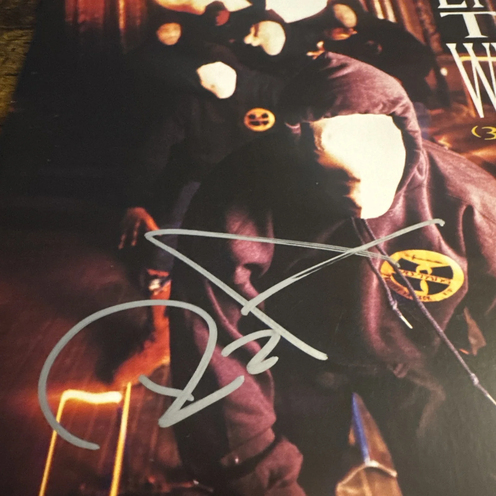 RZA SIGNED WU-TANG CLAN ENTER THE 36 CHAMBERS ALBUM VINYL RECORD BECKETT COA, image 3