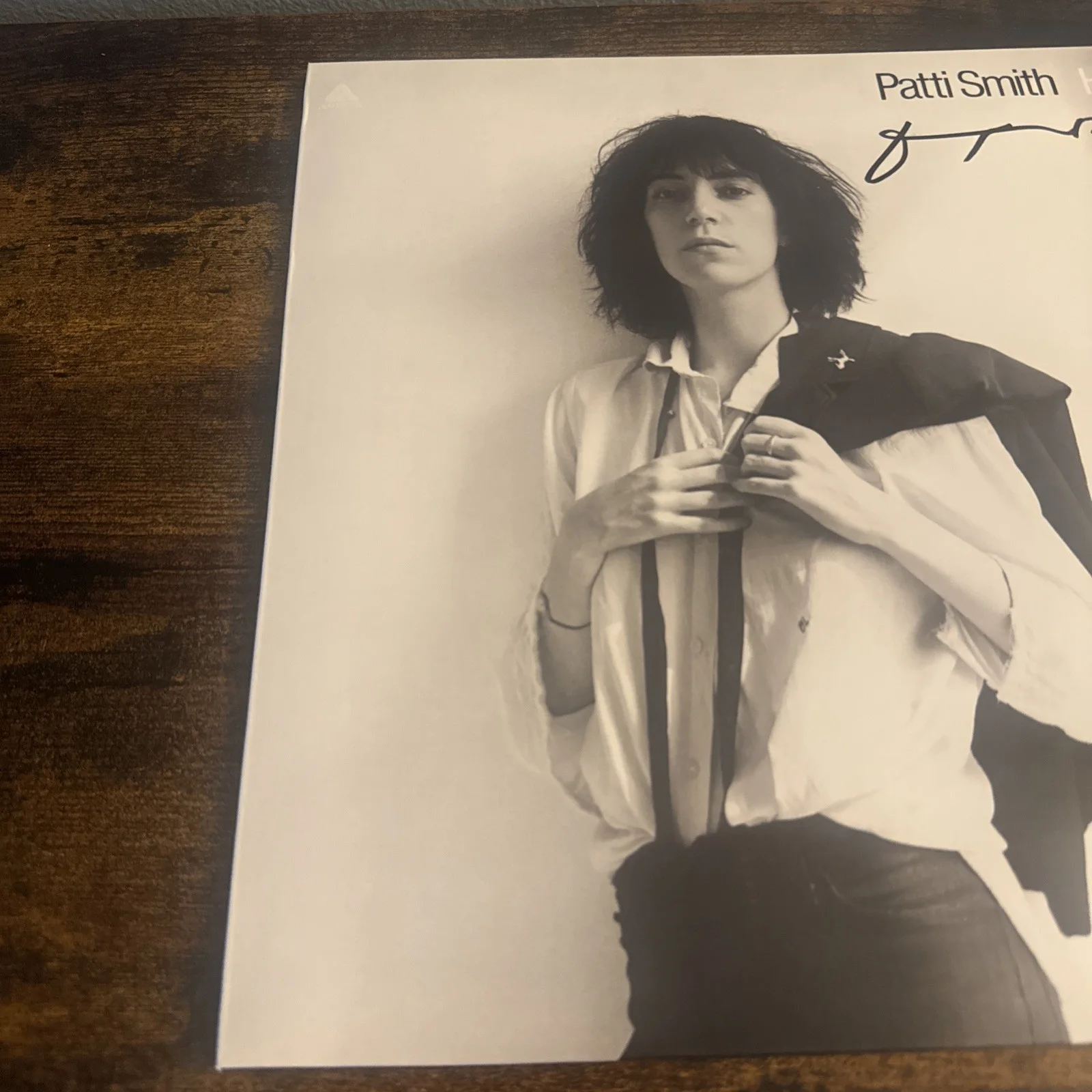 PATTI SMITH SIGNED HORSES ALBUM VINYL RARE - BECKETT COA Creased, изображение 4