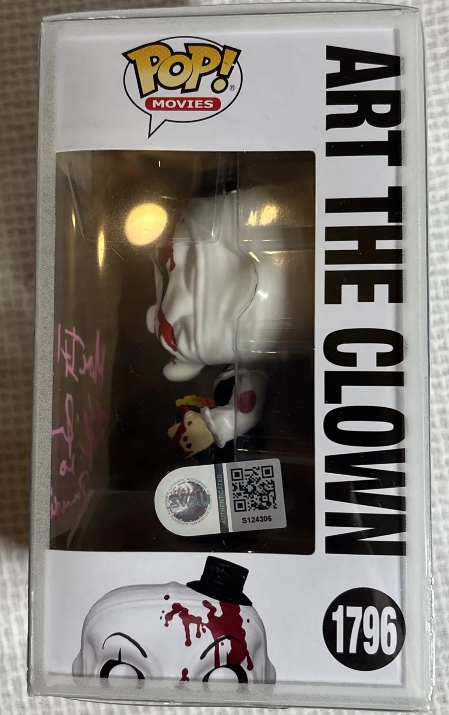 Felissa Rose — Funko Pop! Terrifier Art the Clown 1796 Felissa Rose Signed/Auto (SWAU), изображение 4