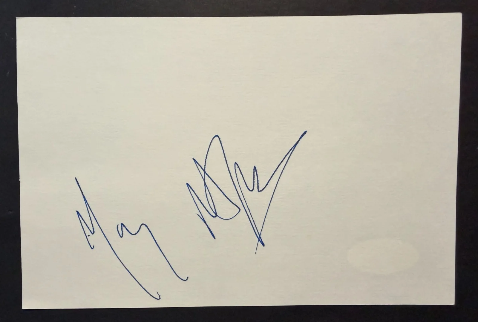 M. Night Shyamalan — M. Night Shyamalan Signed Autographed Sheet JSA COA American Filmmaker Awards