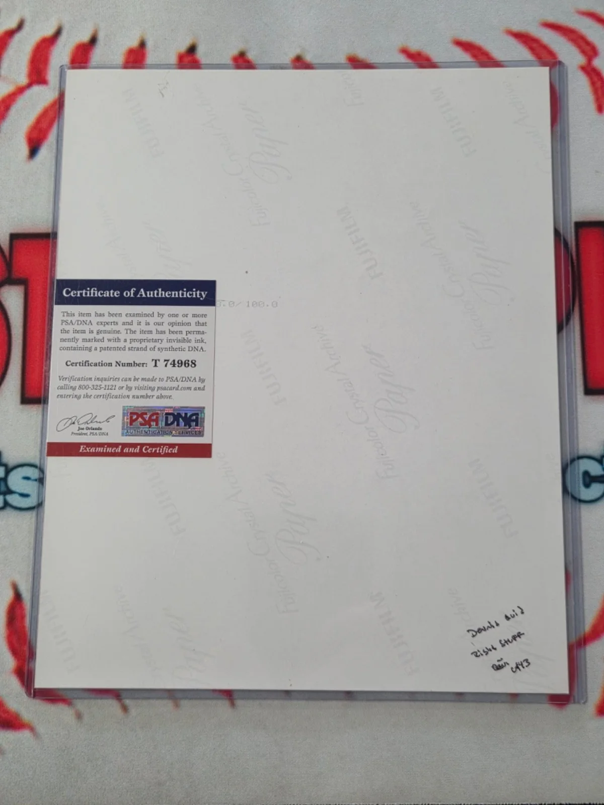 Dennis Quaid — Dennis Quaid Autographed 8x11 Photo – The Right Stuff PSA/DNA Certified, image 4