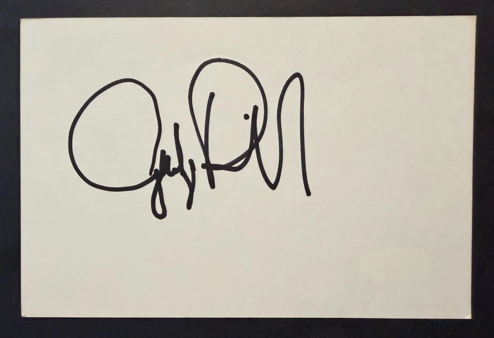 Judge Reinhold — Judge Reinhold Signed Autographed Sheet JSA Seinfeld Fast Times Stripes Actor