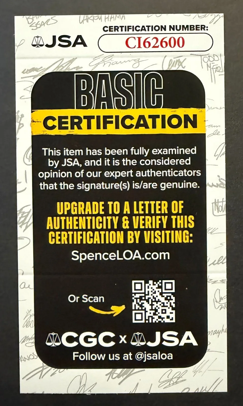 Judge Reinhold — Judge Reinhold Signed Autographed Sheet JSA Seinfeld Fast Times Stripes Actor, изображение 3