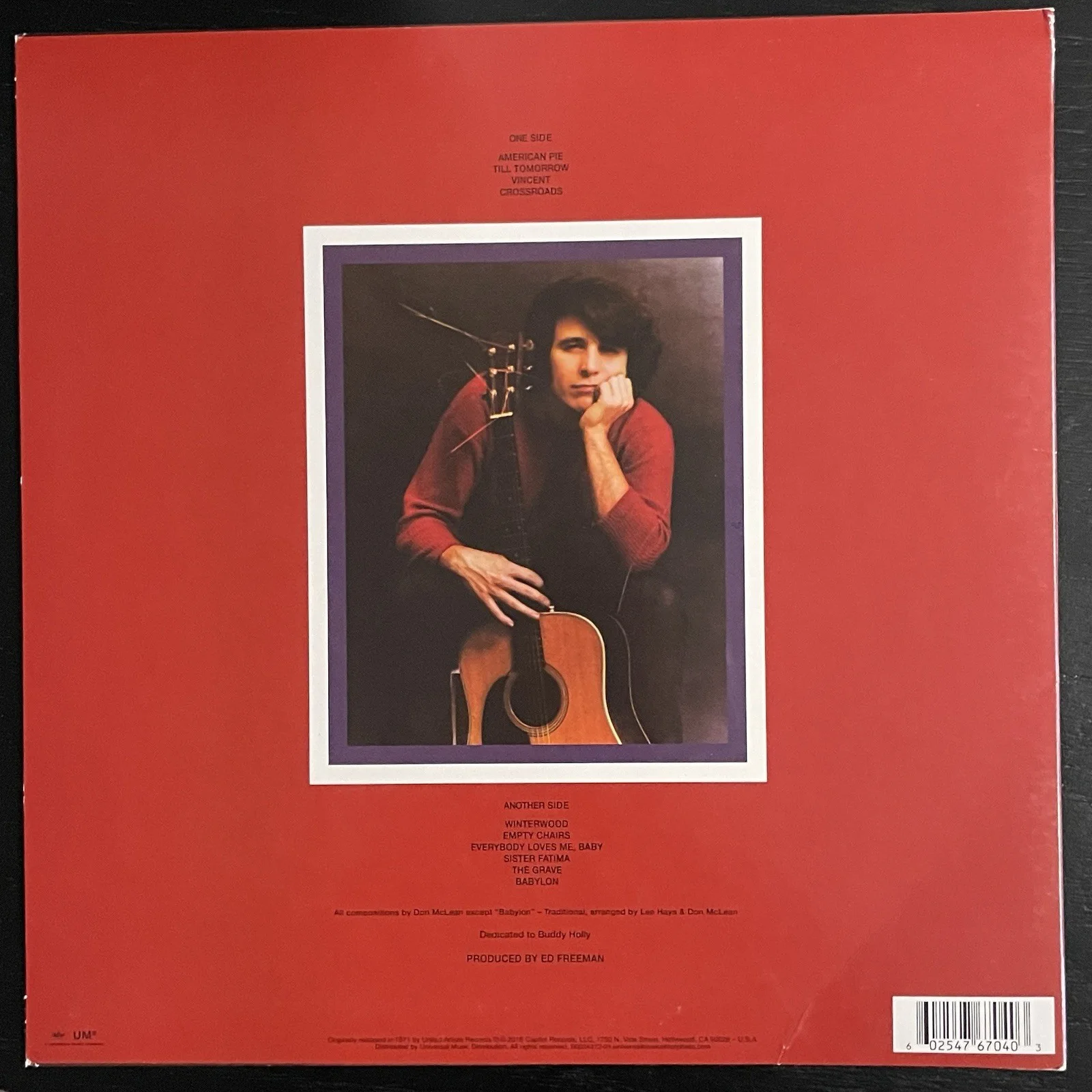 Don McLean Signed American Pie Vinyl JSA COA Music Album Cover, изображение 3