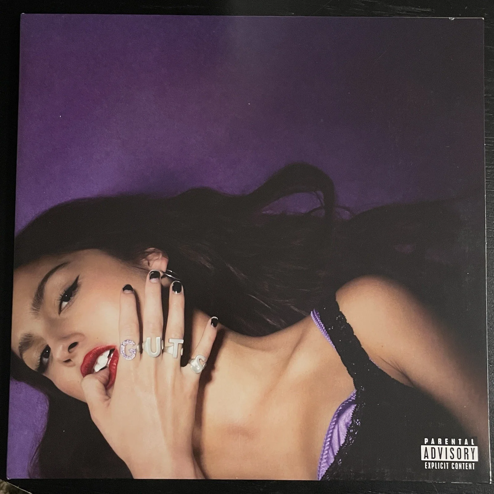 Olivia Rodrigo Signed Guts Album Flat Insert JSA COA Music Record, image 3