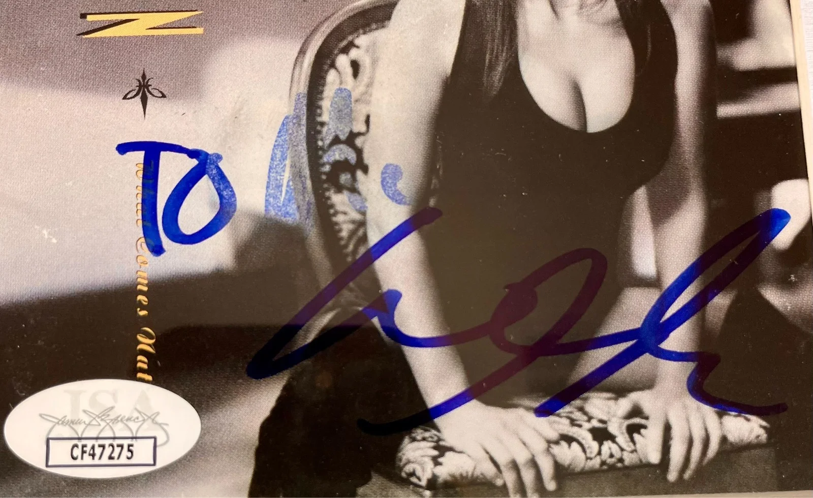 Sheena Easton — Sheena Easton Signed What Comes Naturally CD Booklet & CD Framed Display JSA COA, image 2
