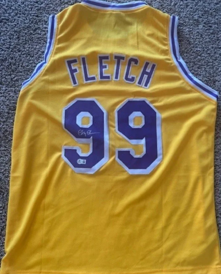 Chevy Chase — Chevy Chase Auto / Signed “Fletch” Jersey Beckett Certified, image 2