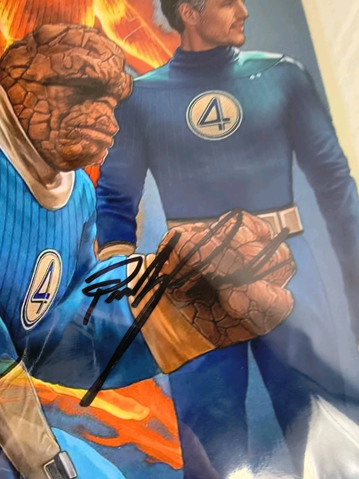 Fantastic 4 Pedro Pascal Vanessa Kirby Signed Photo 8.5x11" - COA Included, изображение 2