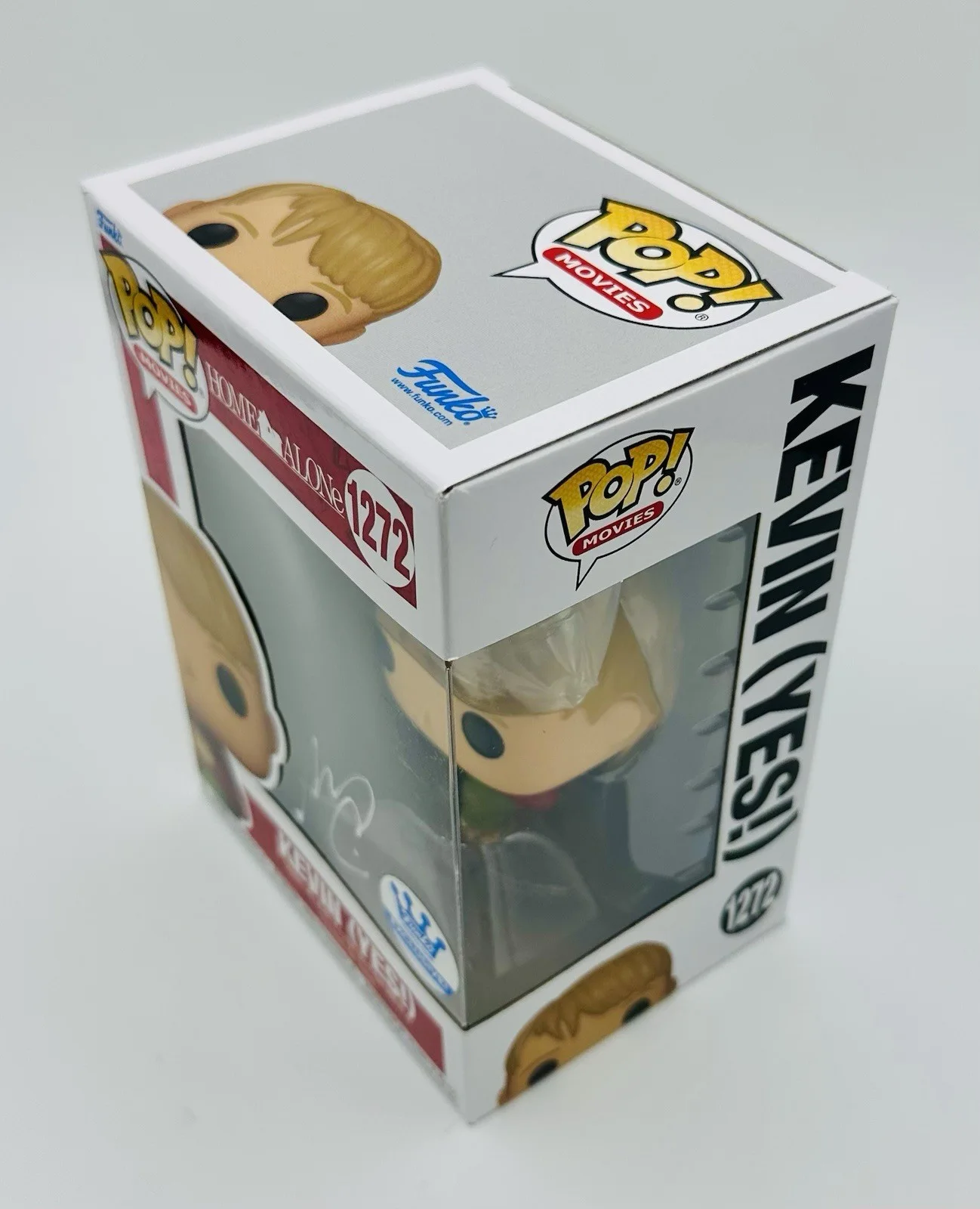 Macaulay Culkin — Macaulay Culkin Home Alone Kevin Signed Funko Exclusive Pop From Movie Tour, изображение 2