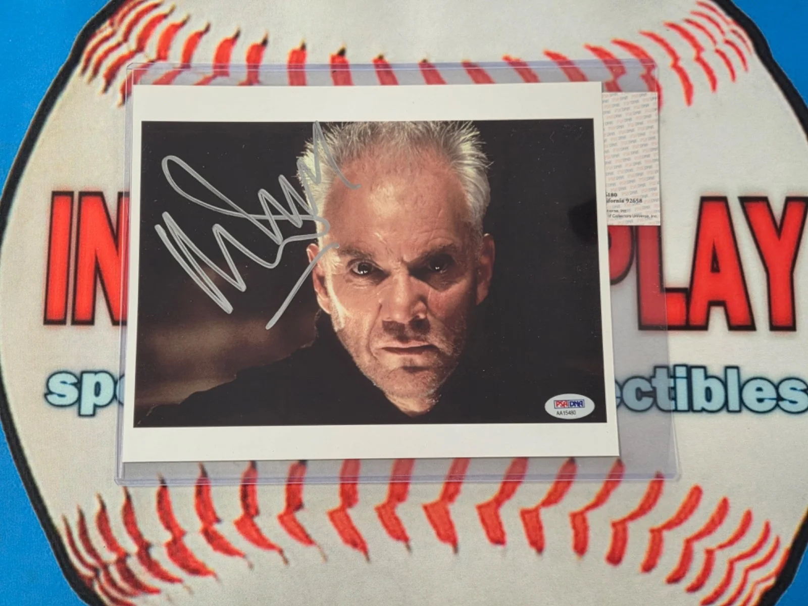 Malcom McDowell — Malcolm McDowell Autographed 8x10 PSA DNA Certified Photo Star Trek Generations, image 2