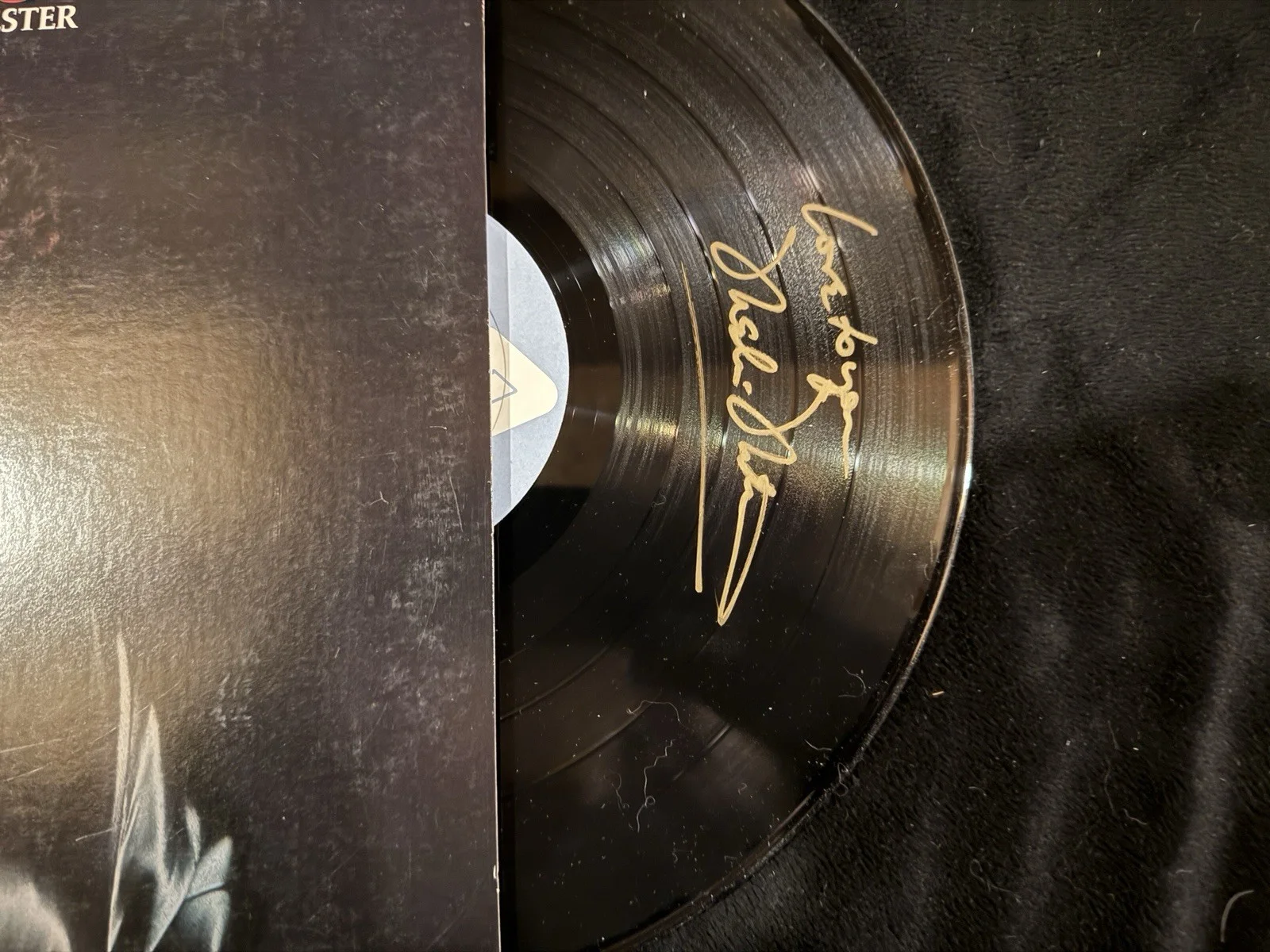 Melissa Manchester Autographed Album Cover And Vinyl (2 Sigs) In Person With POA, изображение 3
