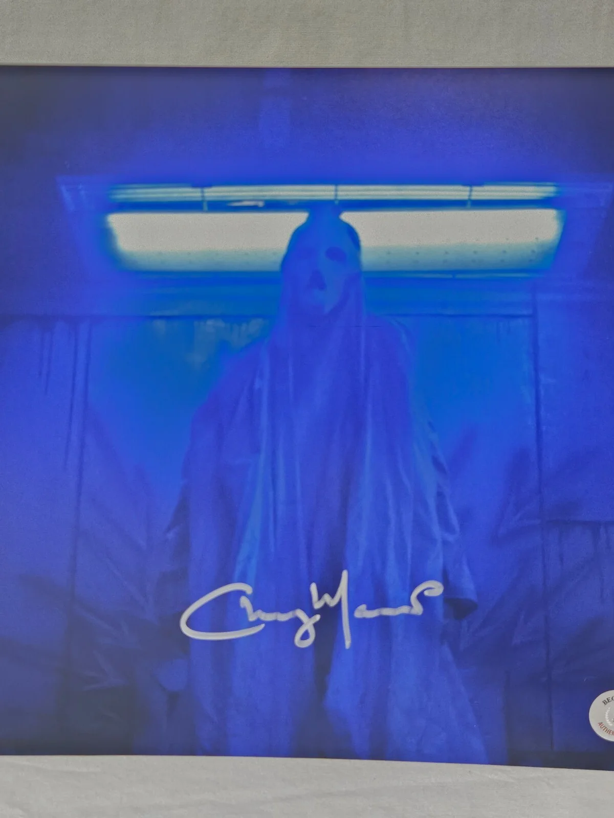Chaney Morrow — Chaney Morrow Signed 8x10. COA. Beckett. Bam Box Horror. Haunt. Ghost. Auto, image 2